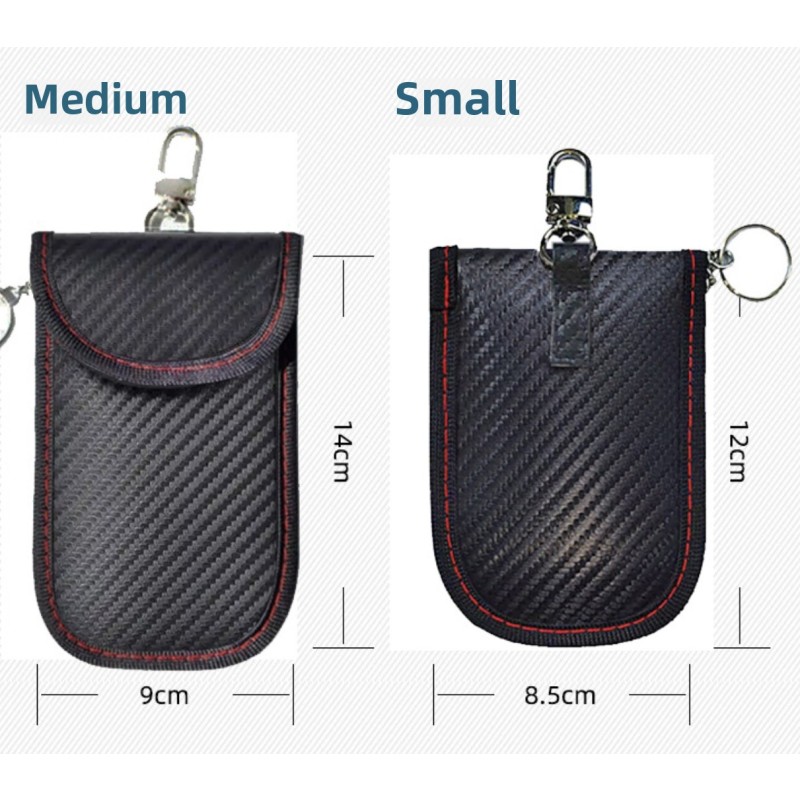 Faraday Pouch Manufacturer - Carbon Fiber Anti-Theft RFID