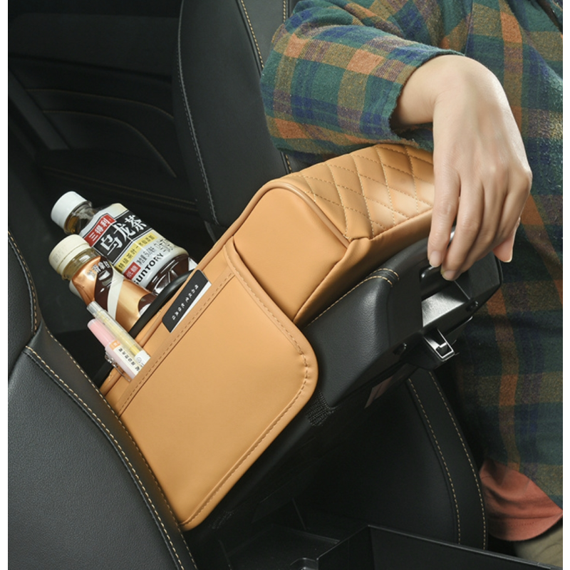 Leather Armrest Manufacturer - Durable with Cup Holder
