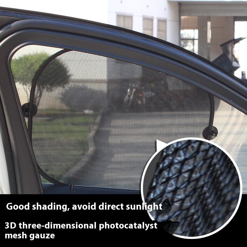 Side Window Sunshade Manufacturer - Summer Set with Mesh Suction