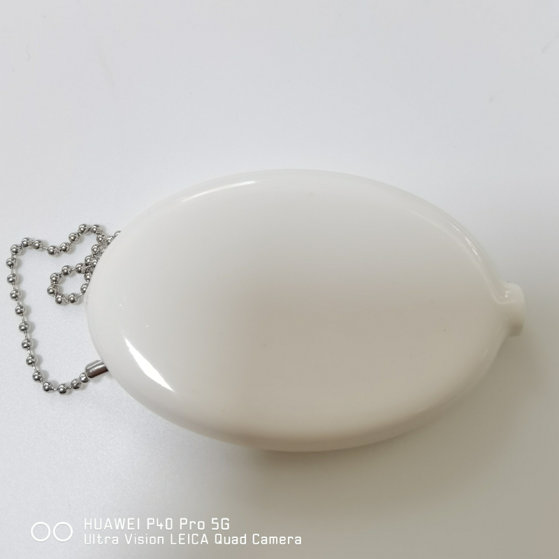 Coin Case Manufacturer - Customized Oval Shape Silicone Rubber