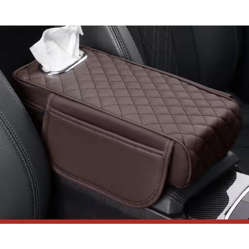 Car Armrest Manufacturer - Popular Leather with Tissue Box