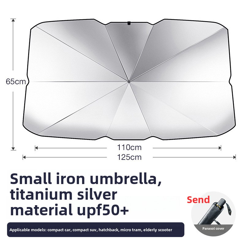 Sunshade Protector Manufacturer - Custom 190T Anti-Violet Foldable