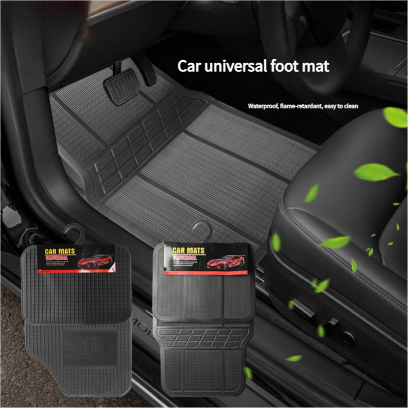 Floor Mat Manufacturer - 4-Piece Universal PVC Non-Slip