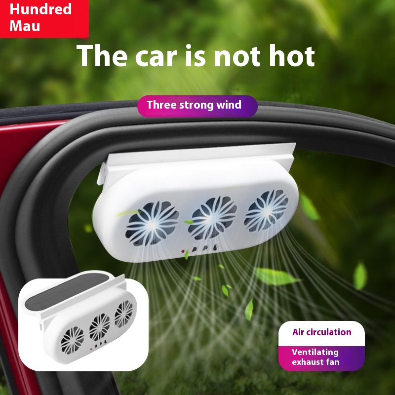 Car Fan Manufacturer - USB Solar Powered Energy Saving