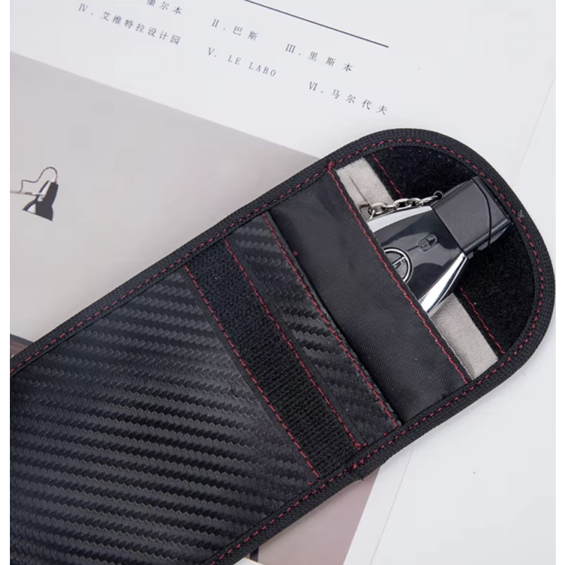 Faraday Pouch Manufacturer - Carbon Fiber Anti-Theft RFID