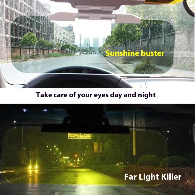 Sun Visor Manufacturer - 2-in-1 Universal Anti-Glare Day Night