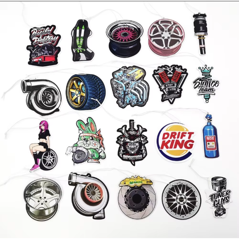 Rearview Mirror Freshener Manufacturer - Long Lasting Cotton Paper