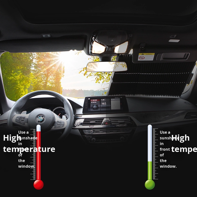 Retractable Sunshade Manufacturer - Foldable 65-80cm Windshield