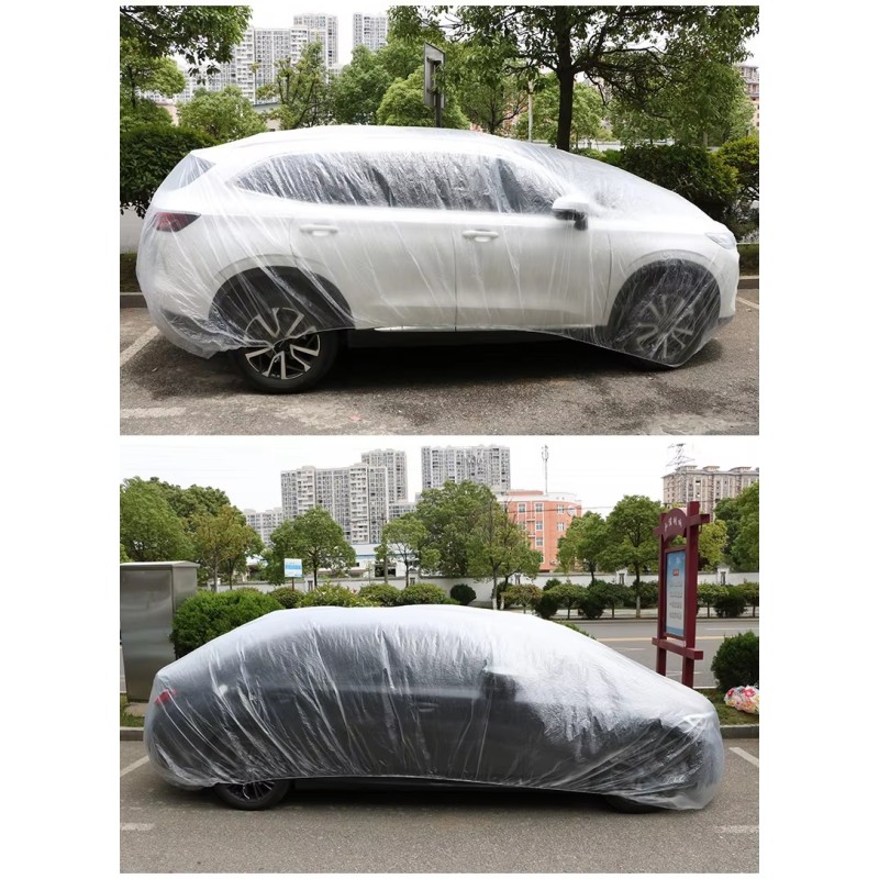 Car Cover Manufacturer - Universal Transparent Waterproof PE