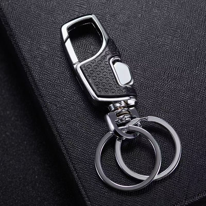 Metal Keychain Manufacturer - Heavy-Duty Zinc Alloy with Leather