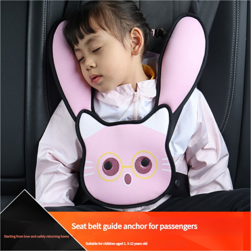 Safety Belt Pad Manufacturer - Adjustable Polyester Kids Clip