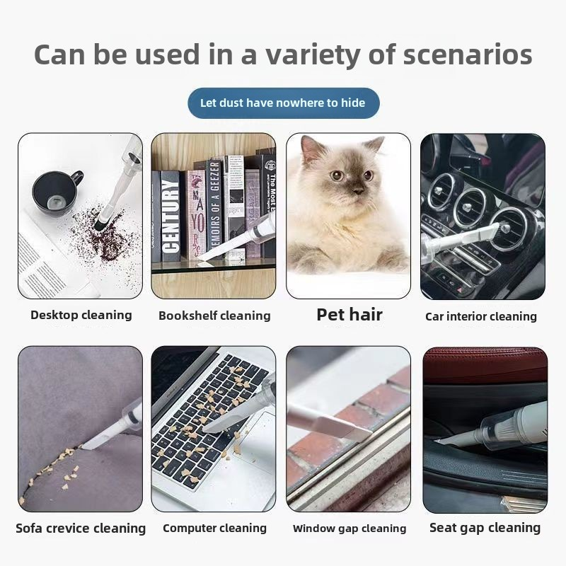 Mini Vacuum Cleaner Manufacturer - 3-in-1 High Suction Wireless