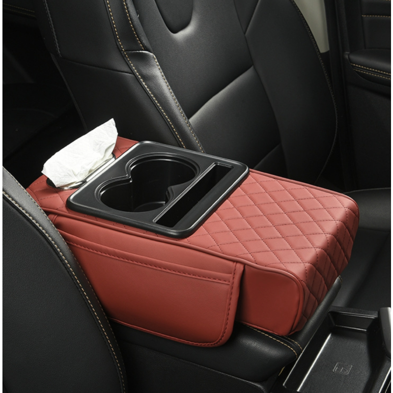 Leather Armrest Manufacturer - Durable with Cup Holder