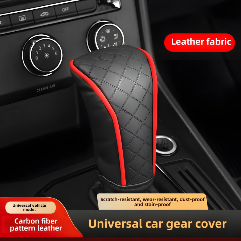Gear Shift Cover Manufacturer - Universal Carbon Fiber PU