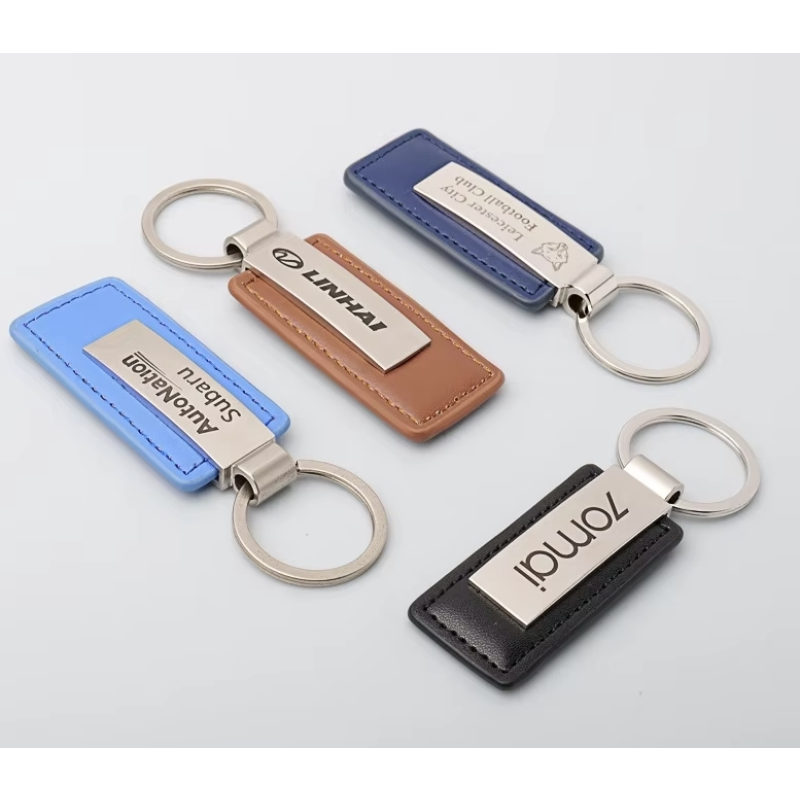 Metal Keychain Manufacturer - Double-Sided Customizable Laser