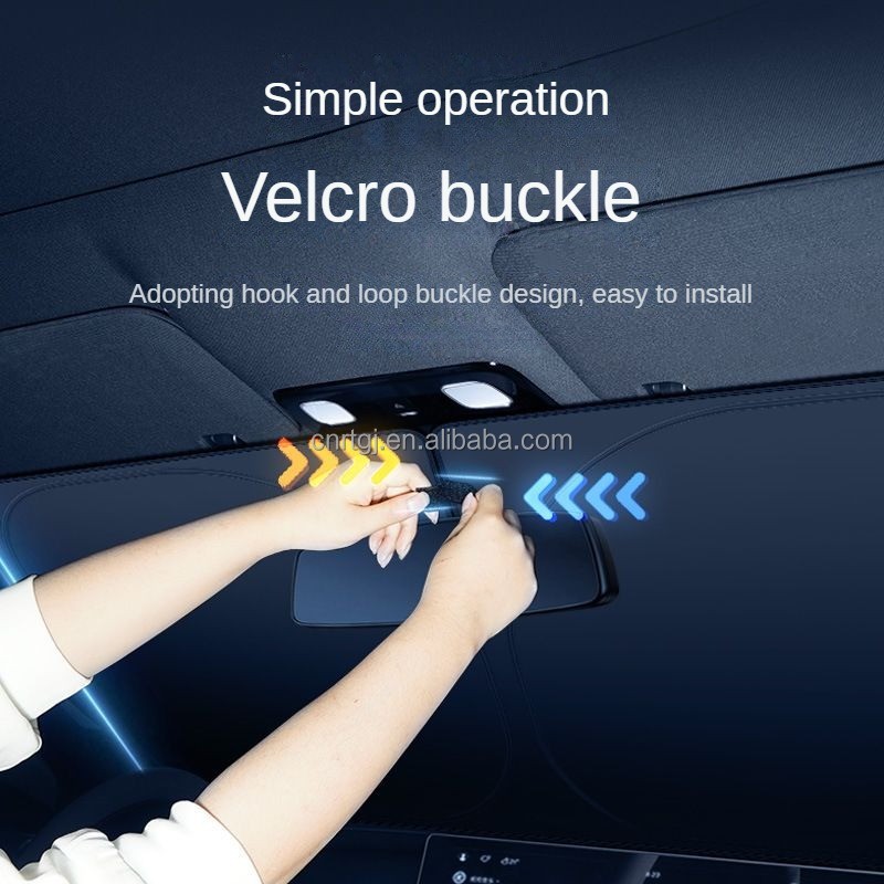 Windshield Sunshade Manufacturer - Luxury Double Circle UV