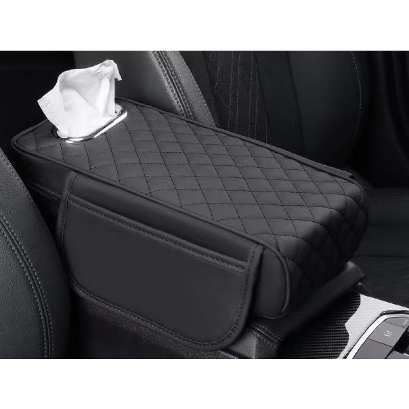 Car Armrest Manufacturer - Popular Leather with Tissue Box