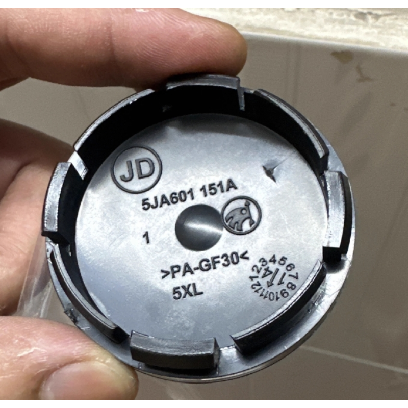 Hub Center Cap Manufacturer - ABS Full Black 10-Pin