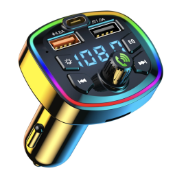 USB Charger Manufacturer - Dual Type-C with BT5.0 FM