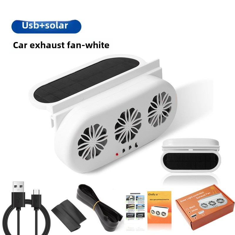 Car Fan Manufacturer - USB Solar Powered Energy Saving