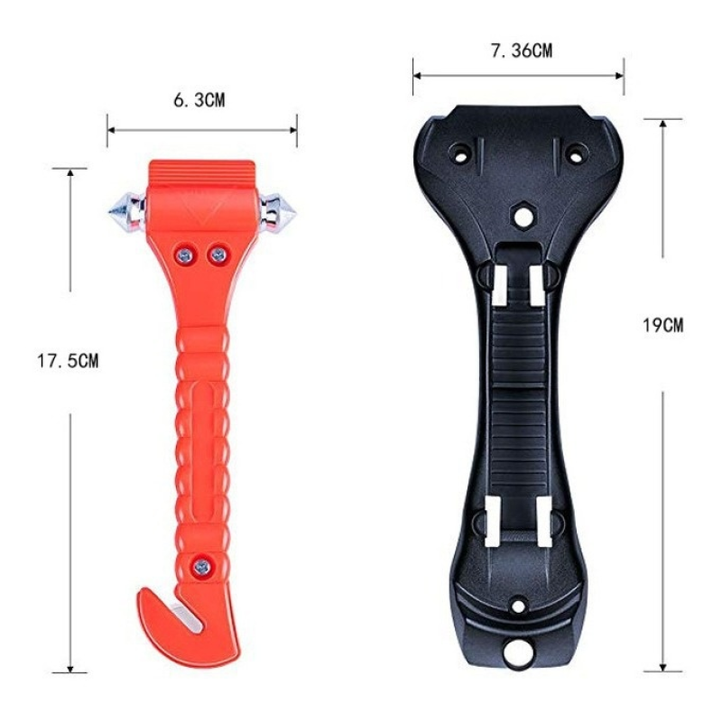 Emergency Hammer Manufacturer - 2 in 1 ABS Carbon Steel