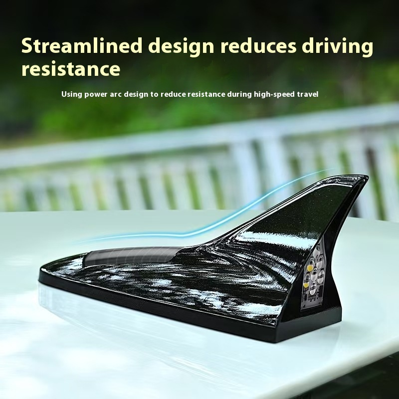 LED Antenna Manufacturer - Solar Powered Flashing Shark Fin
