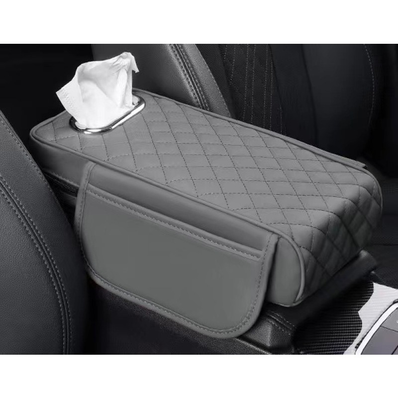 Car Armrest Manufacturer - Popular Leather with Tissue Box