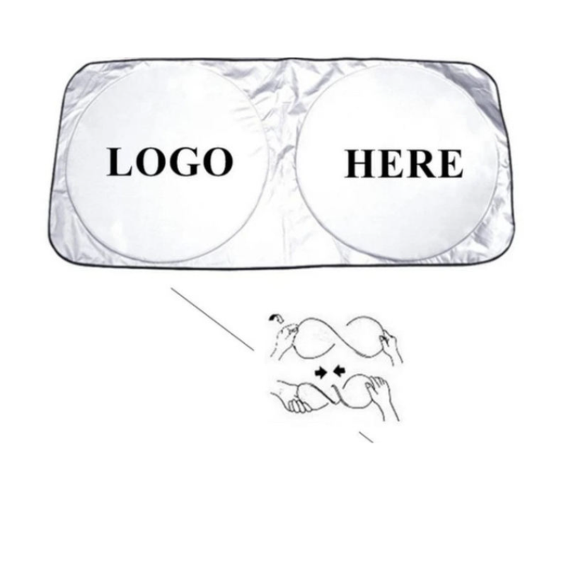 Front Sunshade Manufacturer - UV Protection Silver Polyester