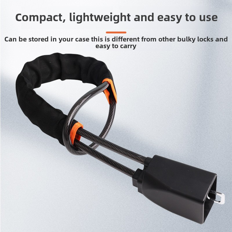 Security Lock Manufacturer - Truck Retractable Steel Cable