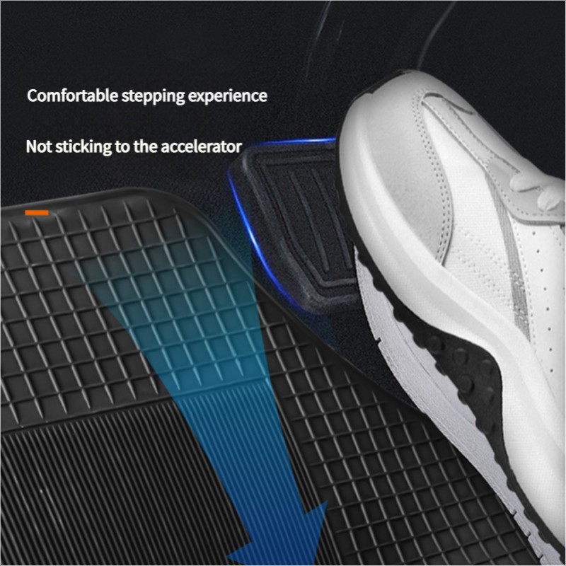 Floor Mat Manufacturer - 4-Piece Universal PVC Non-Slip