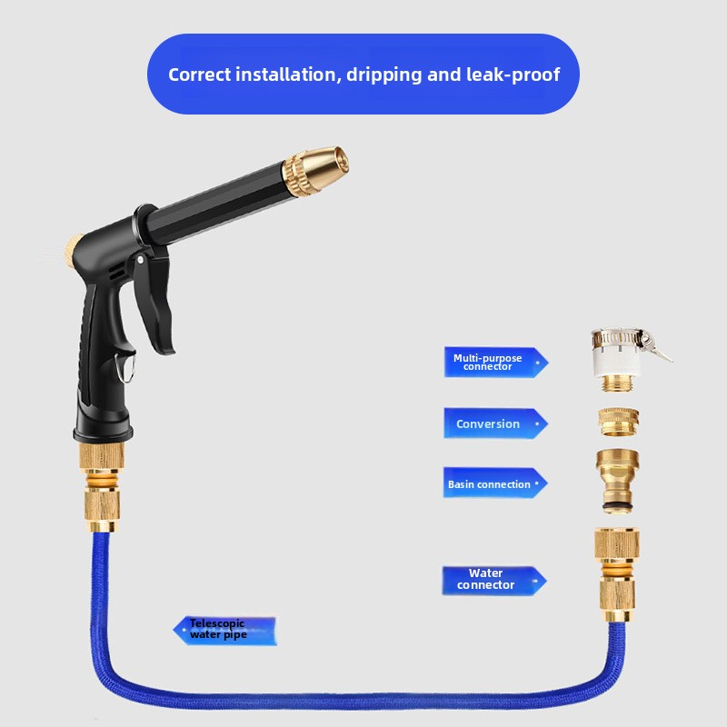 Water Gun Manufacturer - Adjustable High-Pressure Garden Nozzle