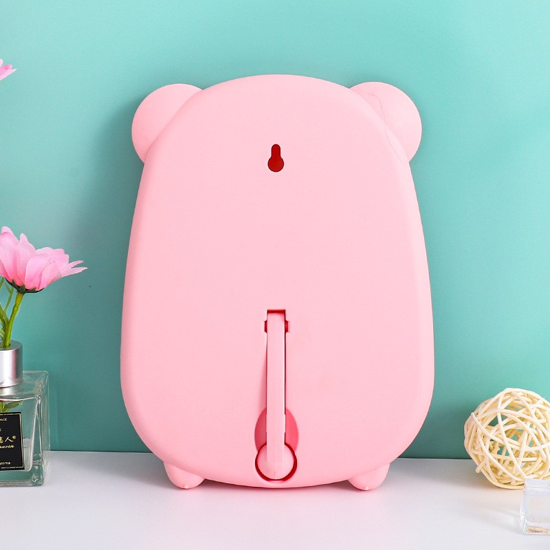 Desktop Makeup Mirror Factory - Cute Portable Plastic Bear Shape Stand Personalized