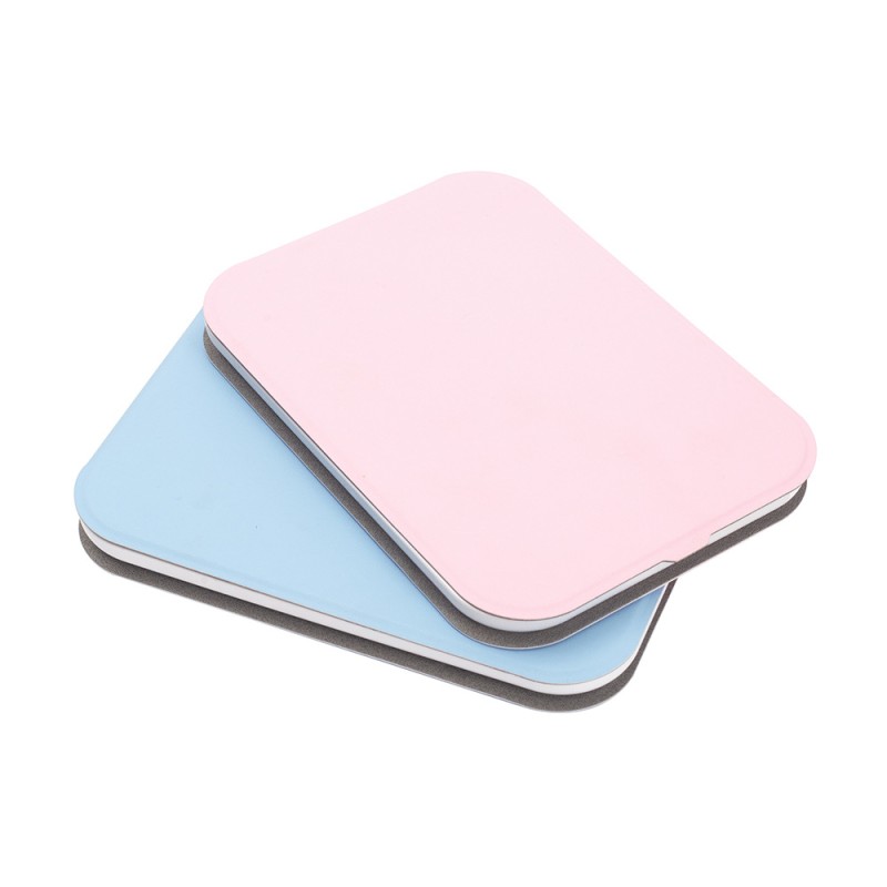 LED Desktop Mirror Supplier - Portable Folding LED Lighted 3 Colors USB Rechargeable