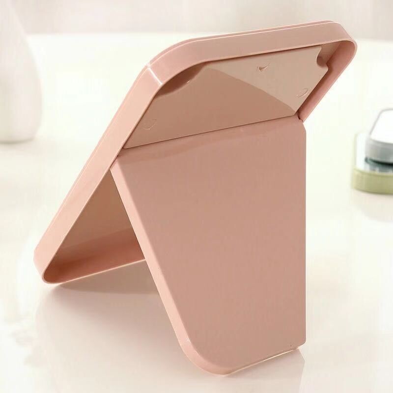 Tabletop Mirror Manufacturer - Modern Simple Plastic Square Folding Frameless Desktop