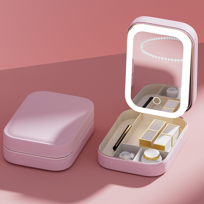 Cosmetic Mirror Storage Box Supplier - Wholesale High Grade Portable Multi Functional