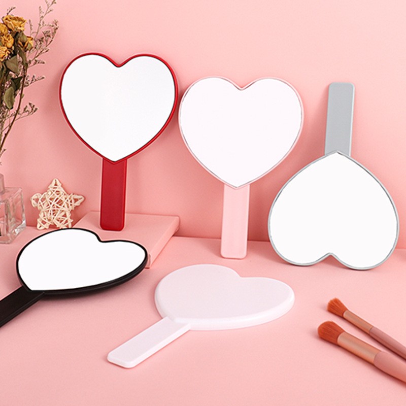 Pocket Makeup Mirror Factory - Custom Logo Heart Shape Small Portable Personalized