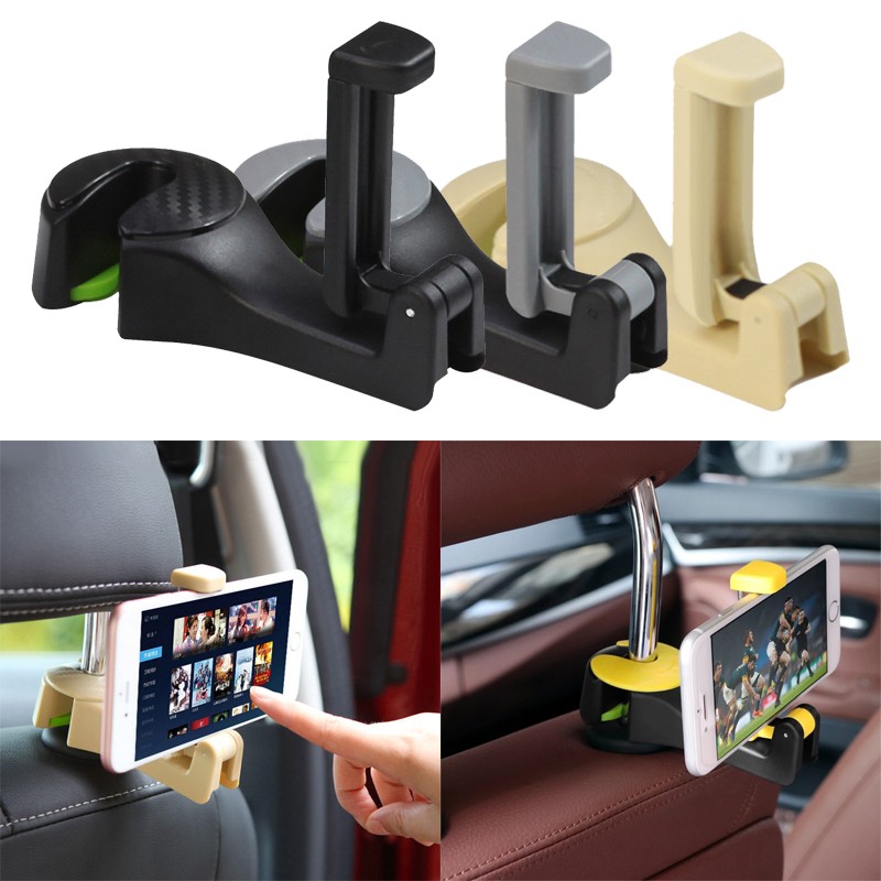 Car Phone Stand Factory - Universal Back Seat Hook ABS