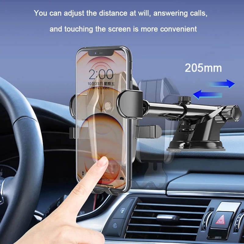 Car Phone Stand Factory - Adjustable Universal Suction Cup