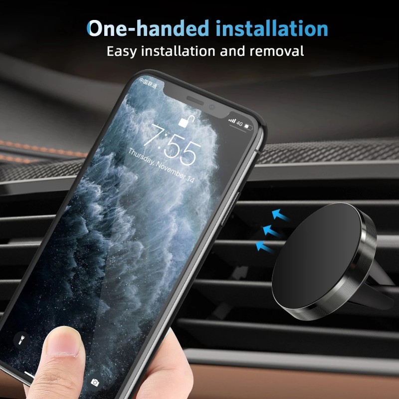 Car Phone Holder Manufacturer - Magnetic Air Vent Smartphone