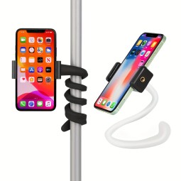 Baby Monitor Stand Factory - Longer White Flexible Silicon