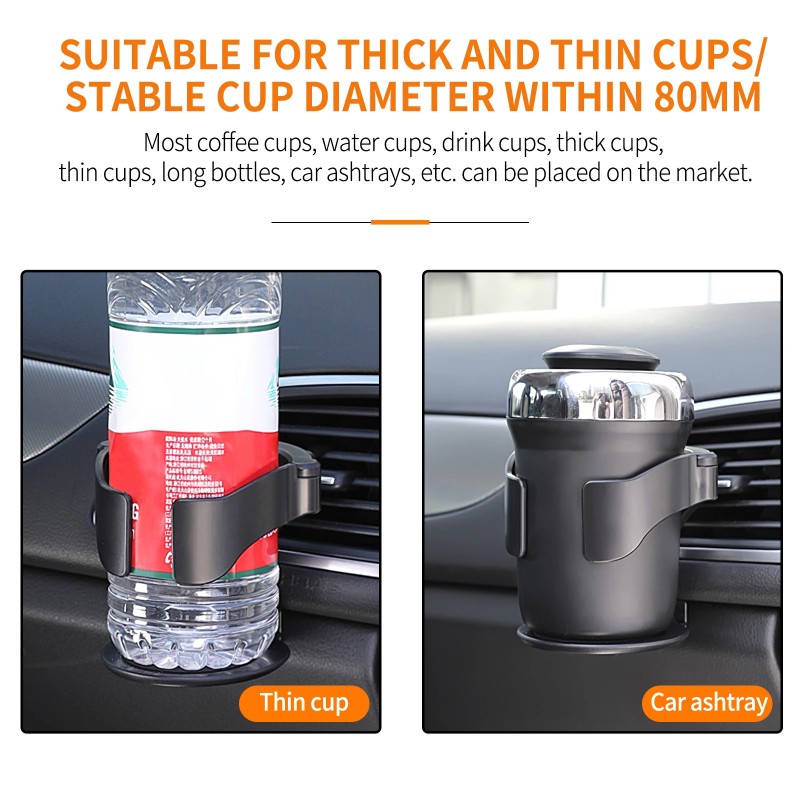Car Cup Holder Factory - Adjustable 2-in-1 Air Vent