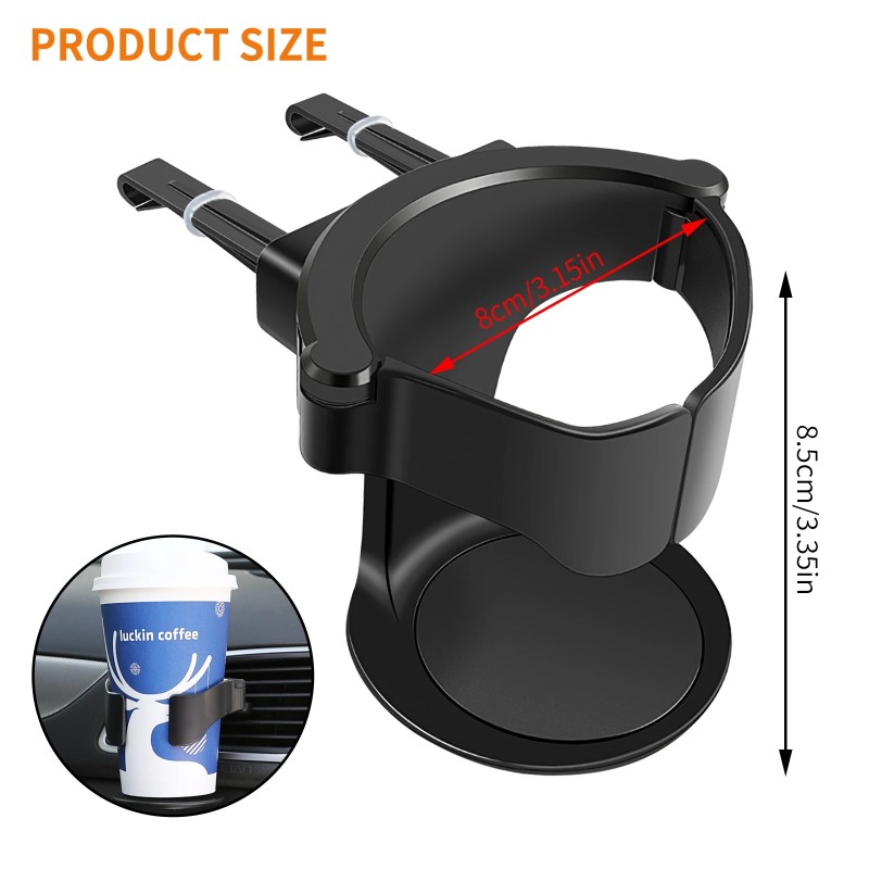 Car Cup Holder Factory - Adjustable 2-in-1 Air Vent