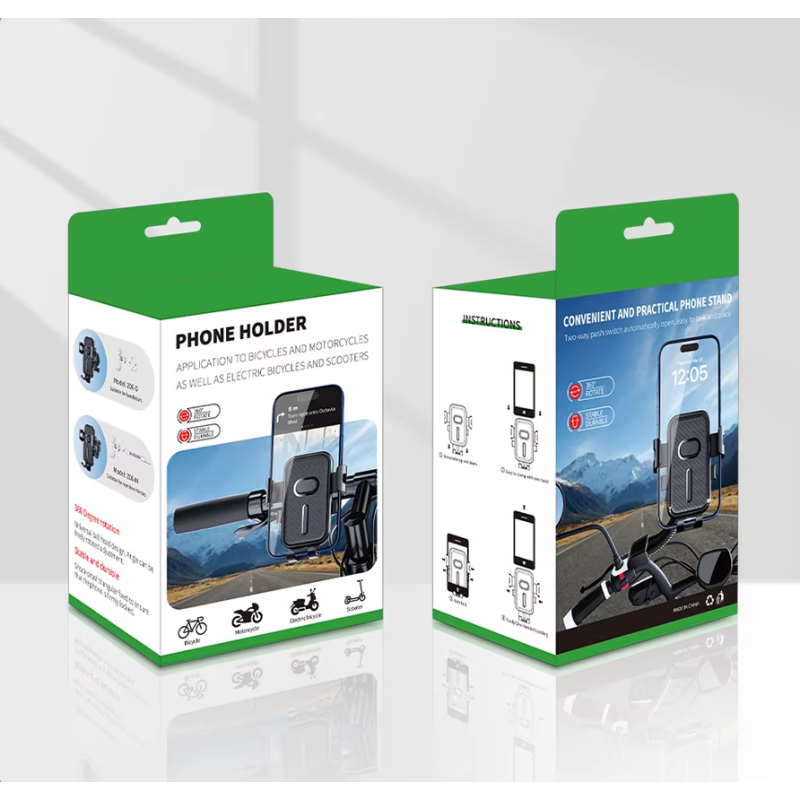Motorcycle Phone Holder Manufacturer - Waterproof 360 Swivel