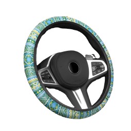 Steering Wheel Cover Factory - 3D Embroidered Diamond Breathable