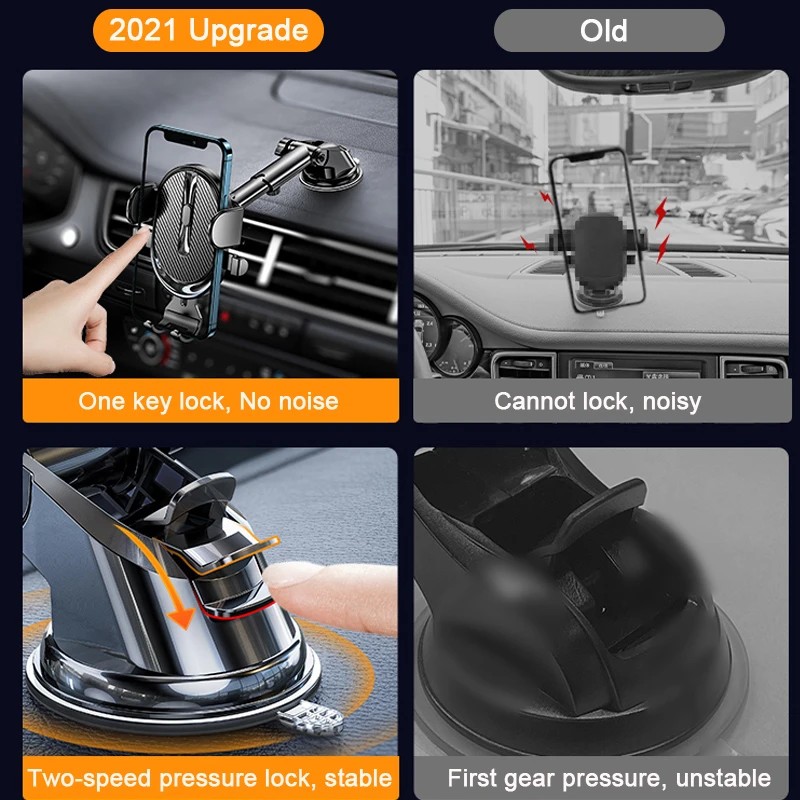 Car Phone Holder Manufacturer - Portable Stable Windshield Mount