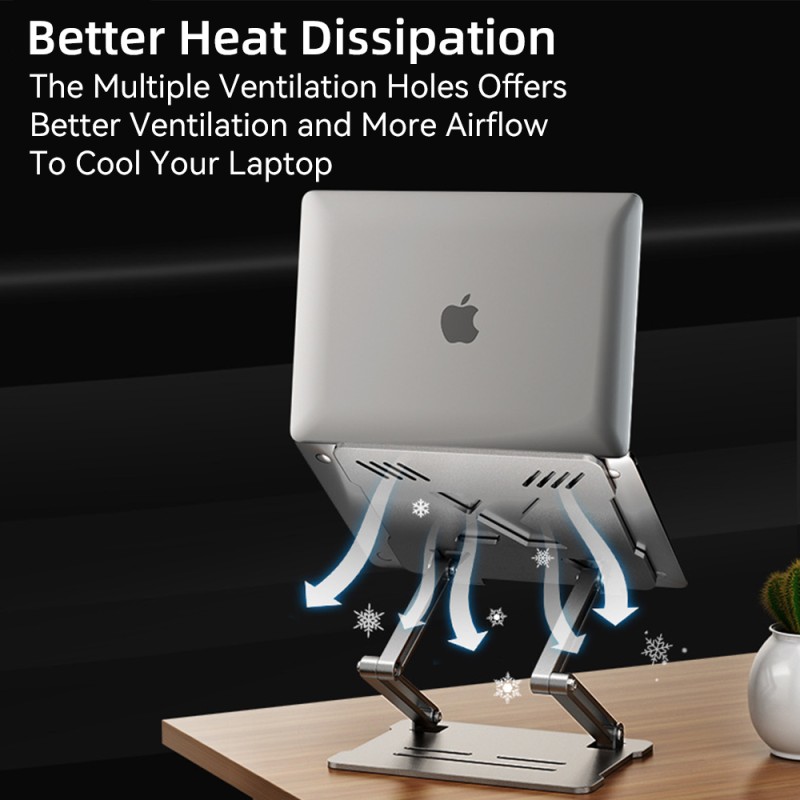 Laptop Stand Factory - 2-in-1 Folding Magnetic Holder