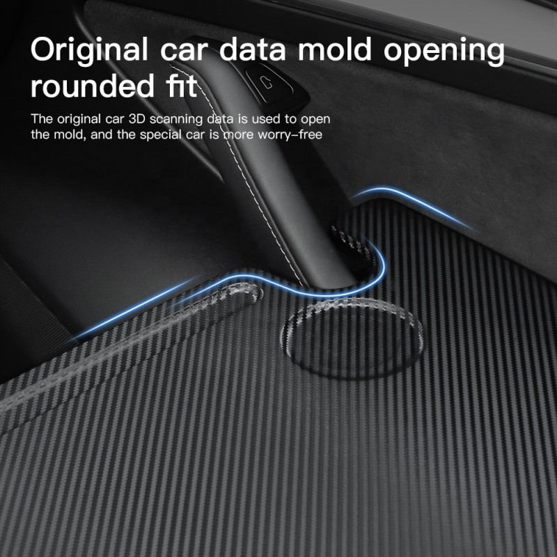 Car Storage Box Manufacturer - Model Y TPE Console Tray