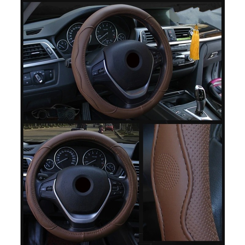 Steering Wheel Cover Manufacturer - Sports Style Cowhide Suede
