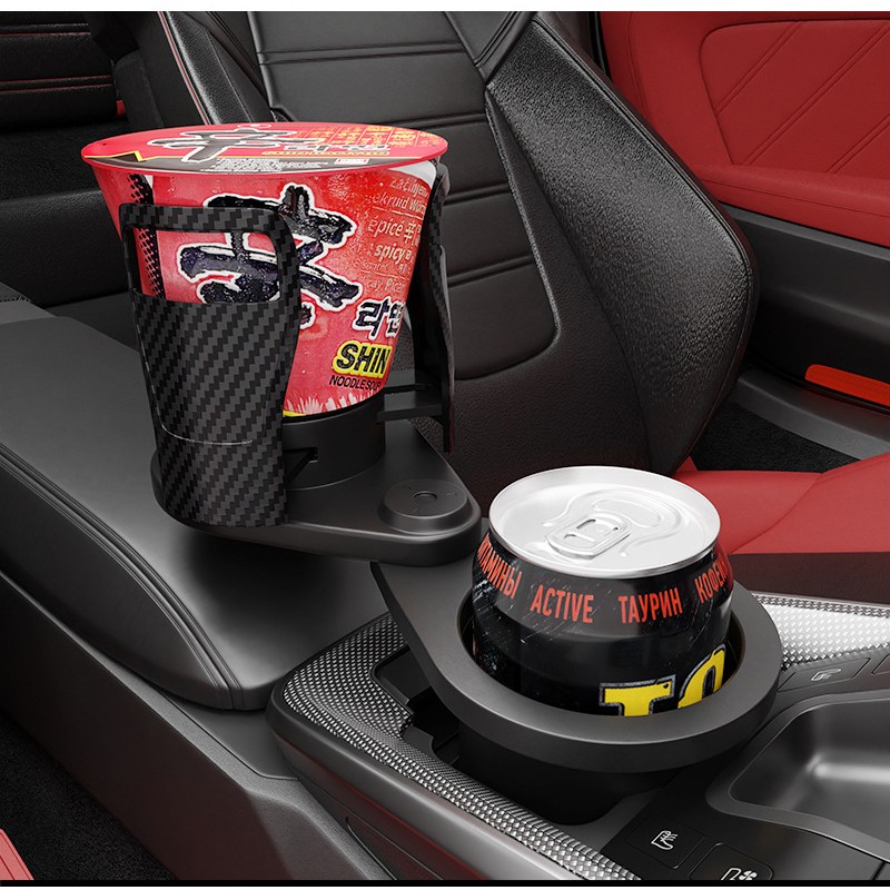 Car Cup Holder Manufacturer - 2-in-1 ABS Expander Storage