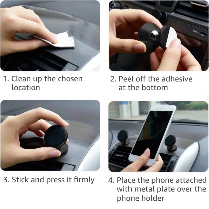 Car Phone Holder Factory - Strong Magnetic Stable Mobile Mount